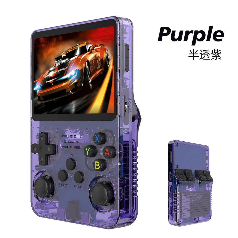 R36MAX — Console rétro portable, écran IPS 4 pouces, 128 Go, +18 000 jeux, 30+ émulateurs