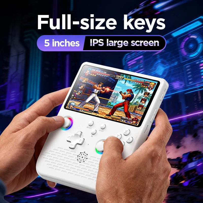 Console de jeu rétro H5 — Lecteur portable 5 pouces, 64G, +14 000 jeux - Vortex Gaming