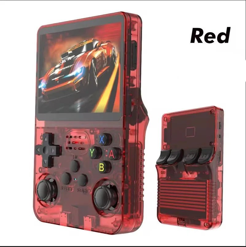 R36MAX — Console rétro portable, écran IPS 4 pouces, 128 Go, +18 000 jeux, 30+ émulateurs - Vortex Gaming