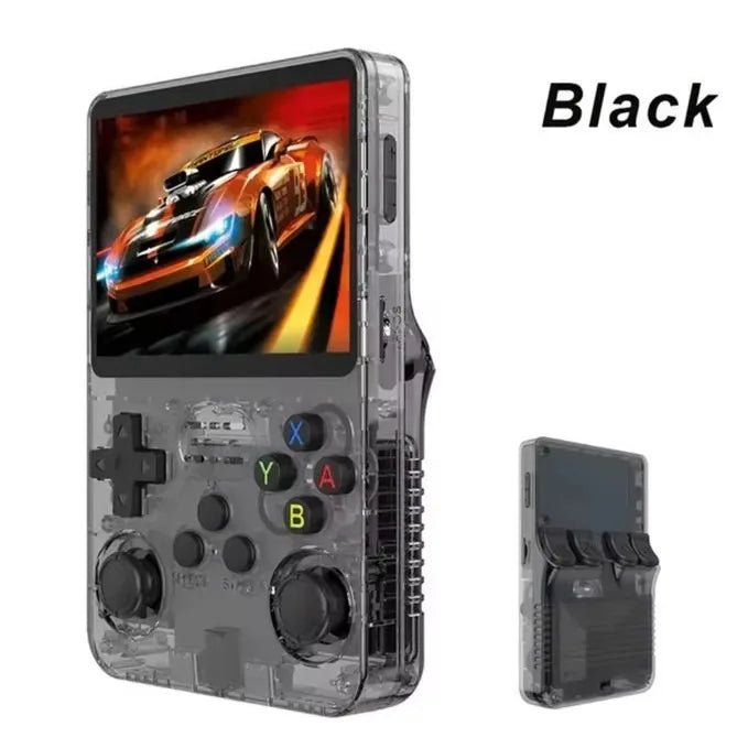 R36MAX — Console rétro portable, écran IPS 4 pouces, 128 Go, +18 000 jeux, 30+ émulateurs - Vortex Gaming