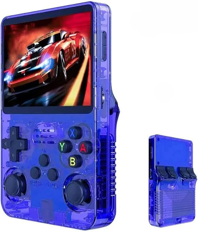 R36MAX — Console rétro portable, écran IPS 4 pouces, 128 Go, +18 000 jeux, 30+ émulateurs - Vortex Gaming